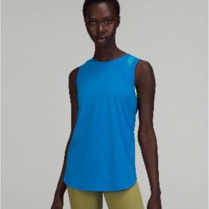 Excellent Condition Size 4 Poolside Blue Lululemon Sculpt Tank
